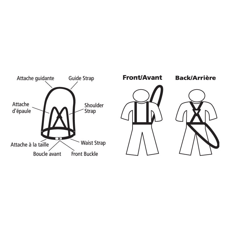 キッズ スキーハーネス