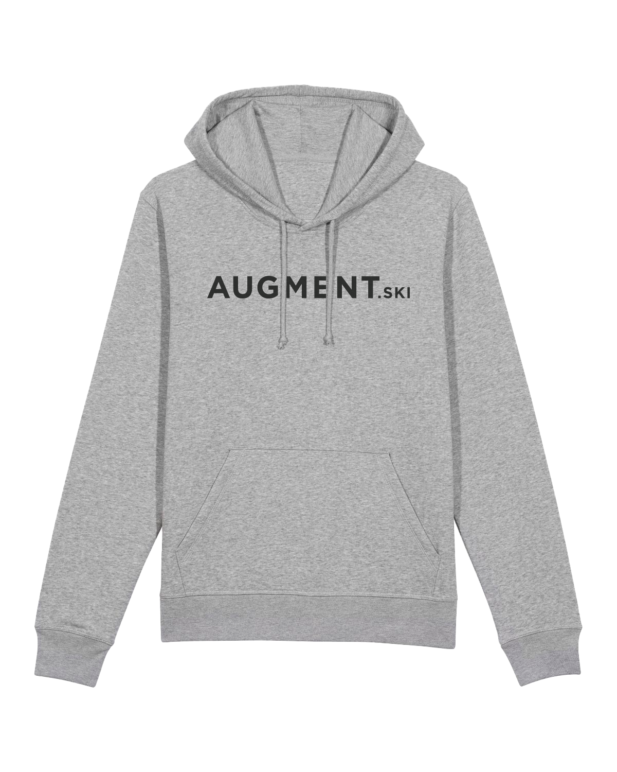 Hoodie GREY BLACK Logo