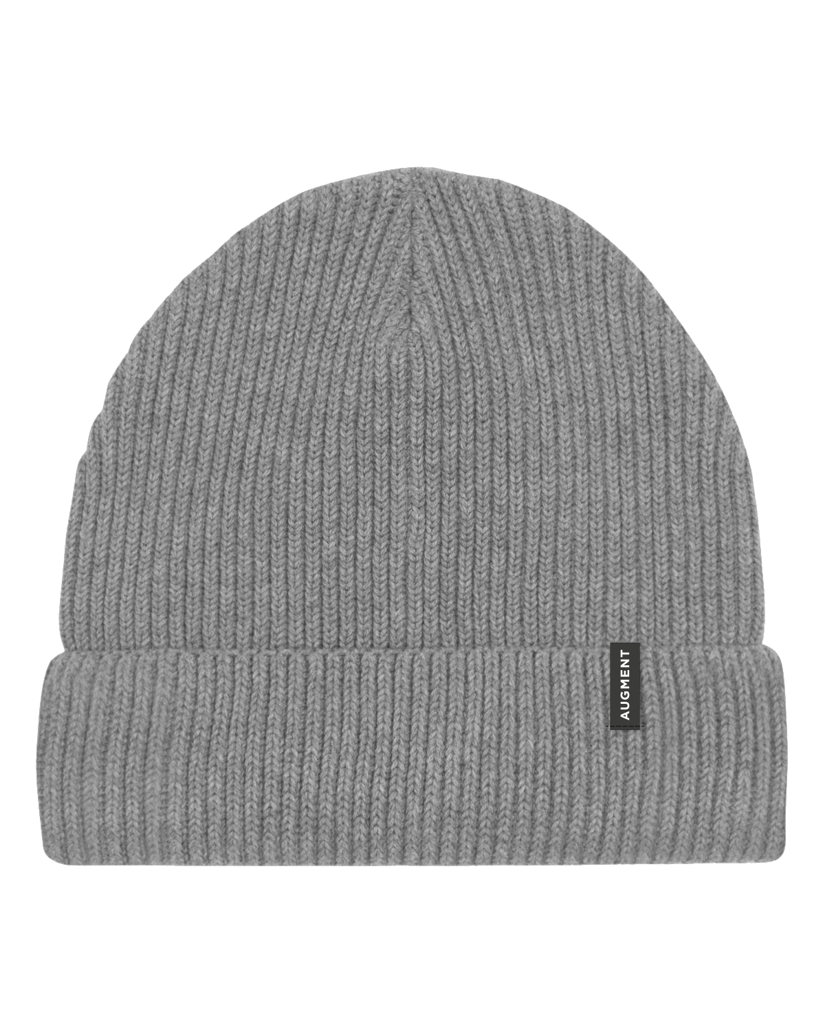 GREY Beanie with Logo patch